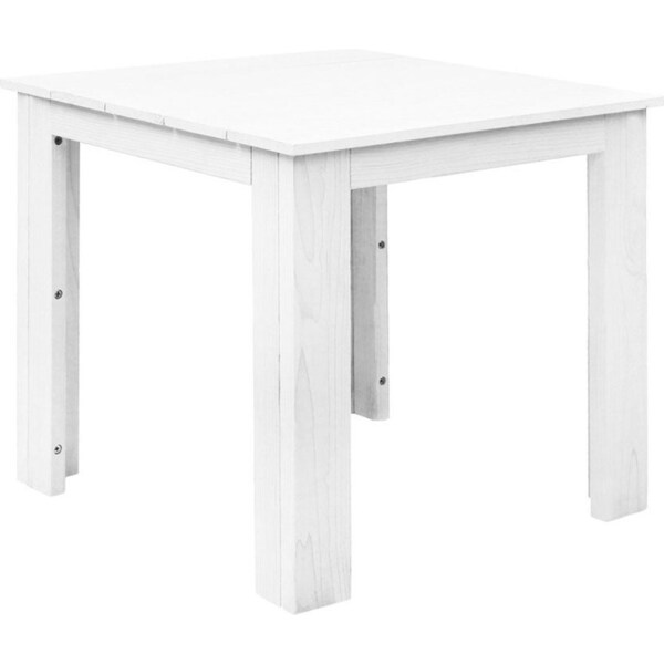 Outdoor Side Table - White