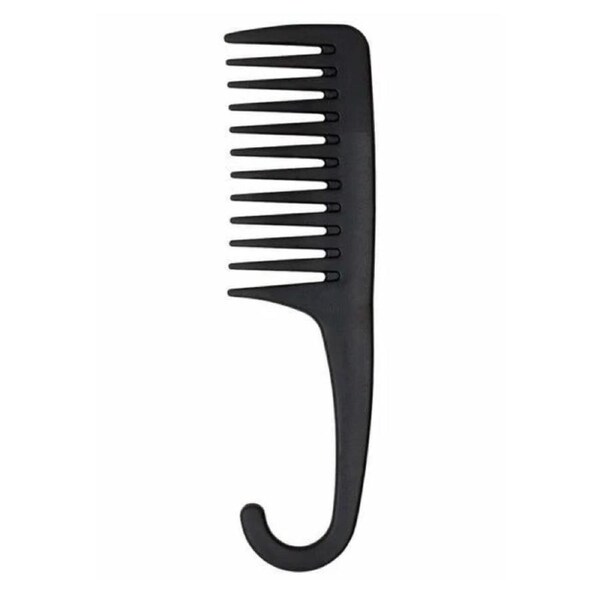 Indulge Shower Waterproof Hair Comb Brush - Black