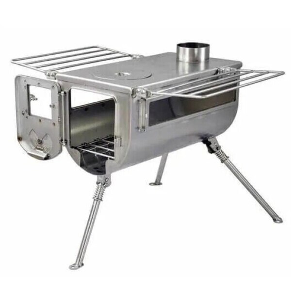 Woodlander Double View 1G L-sized Cook Camping Stove by Winnerwell