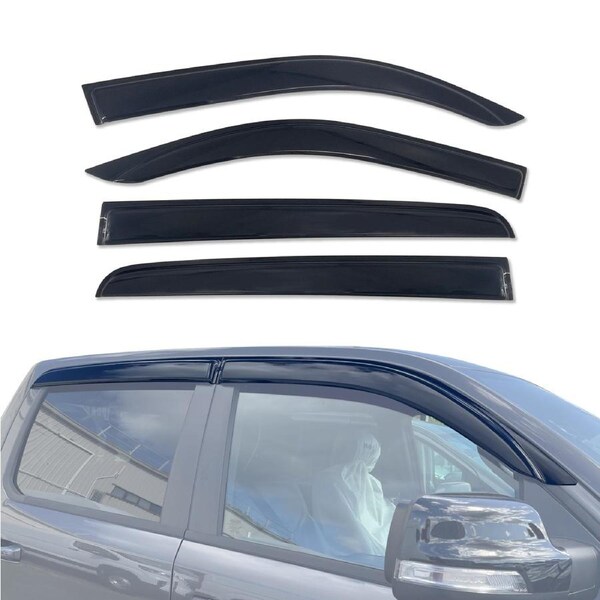 Luxury Weather Shields for RAM 1500 DT Series Crew Cab 2020-Onwards