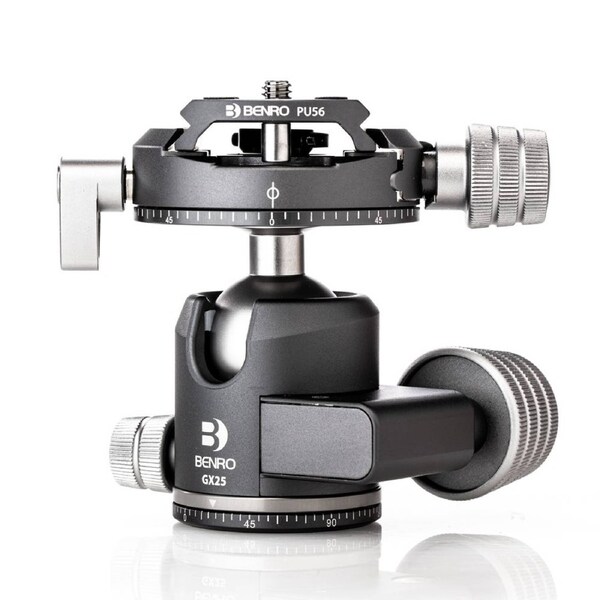 Benro GX25 Low Profile Ball Head - PU56 Plate