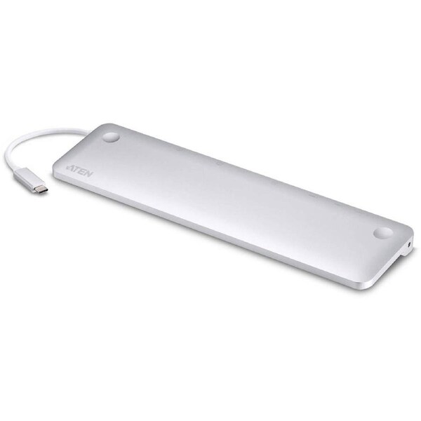 Aten USB-C 10-In-1 Multiport Dock with Power Pass-Through