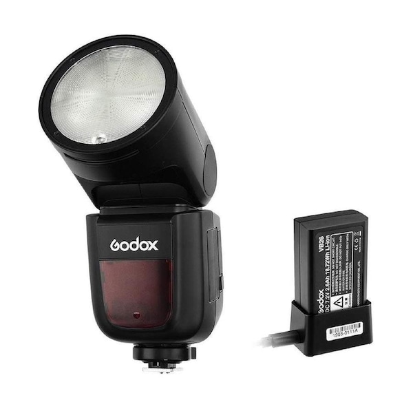 Godox V1 TTL Li-Ion Round Head Camera Flash for Sony