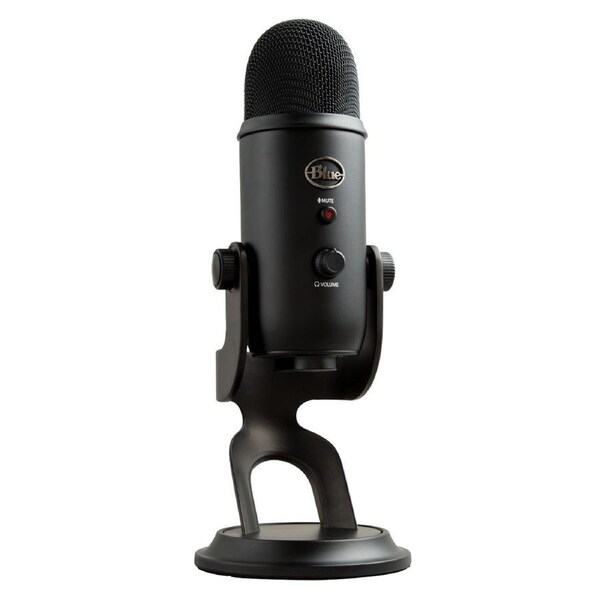 Blue Microphones Yeti 3-Capsule USB Microphone - Blackout Edition