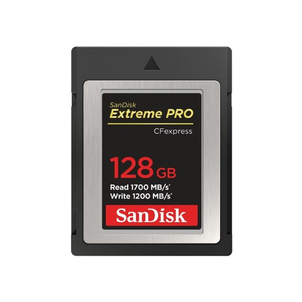 SanDisk Extreme Pro CFexpress Card Type B 128G 1700MB/s r 1200MB/S W
