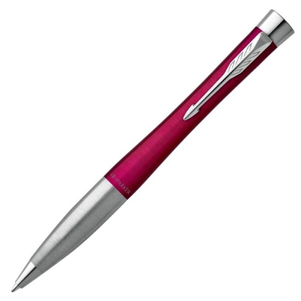 PARKER Urban Twist Ballpoint Pen - Magenta Chrome Trim