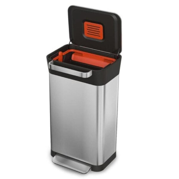Joseph Joseph Titan Stainless Steel Trash Compactor 30L