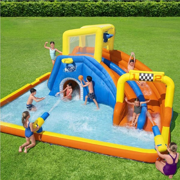 Bestway Water Slide 551x502x265cm Kids Play Park Inflatable Swimming Pool