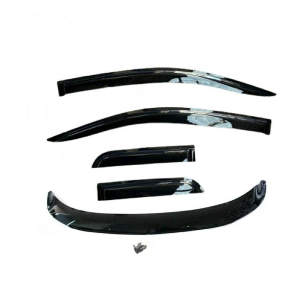 Bonnet Protector + Weather Shields suit Holden Colorado RG EXTRA Cab 2016-2020