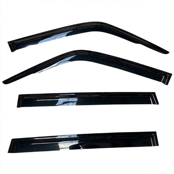 TRADIESCHOICE Luxury Weathershields for Nissan Patrol Y61 GU 98-16 - Stylish Sun Visors for Ultimate Comfort