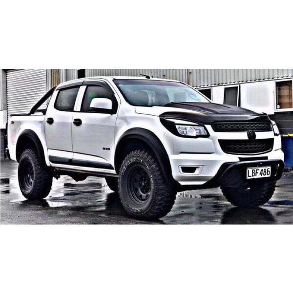 TRADIESCHOICE Matte Black Fender Flares Guard Cover for Holden Colorado 2012-2016 - Stylish and Protective Arch Enhancements