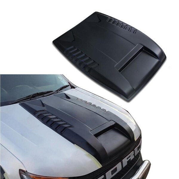 Matt Black Bonnet Scoop Hood Raptor Style to suit 2012-2015 Ford Ranger PX1