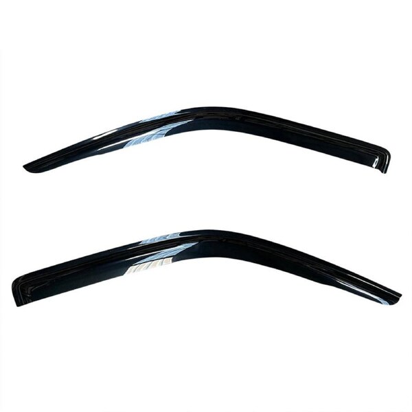 TRADIESCHOICE Weathershields (Weather Shields) for VW Multivan Transporter T5 04-15 - Sun Visors for Stylish and Functional Enhancement