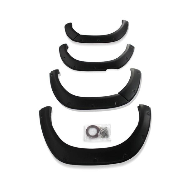 Fender Flares Wheel Arch Matte Black For Toyota Hilux 2021-2024 SR SR5