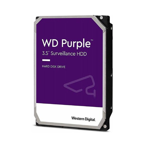 Western Digital WD Purple 6TB HDD PC Desktop Hard Disk Drive 5400RPM SATA WD60PURZ - 3.5"