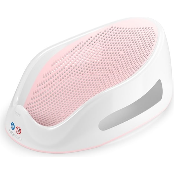 Angelcare 0m-6m Baby Bath/Shower Support Fit Infant/Newborn Bathing Clean Pink