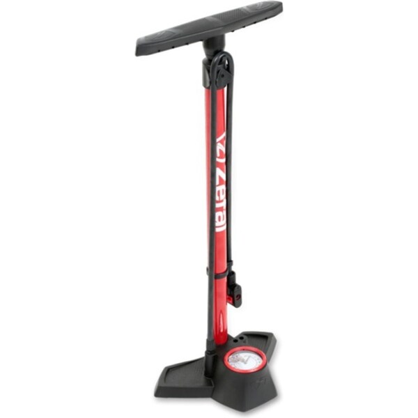 Zefal Floor Bicycle/Bike Pump Profil Max Z-Switch 1.1m Hose 11 Bar/160 PSi Red