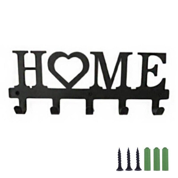 Catzon Aesthetic Bathroom Towel Rack for Wall Mount Space Saving Towel Holder Hooks -HOME