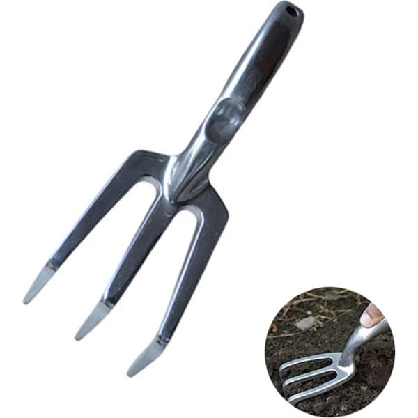 Catzon Hand Rake Cultivator Gardening Tools Durable Garden Hand Tools Garden Gifts for Men Women