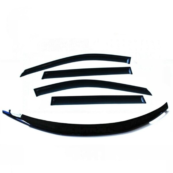 TRADIESCHOICE Bonnet Protector & Weathershields for Nissan X-Trail T32 2014-2017 - Visors for Style and Comfort