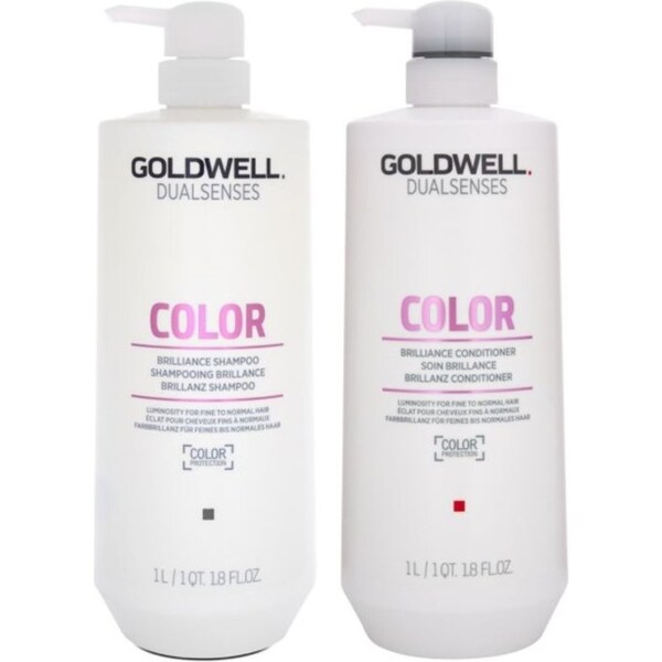 Goldwell Dualsenses Color Brilliance Shampoo & Conditioner 1 Litre Duo