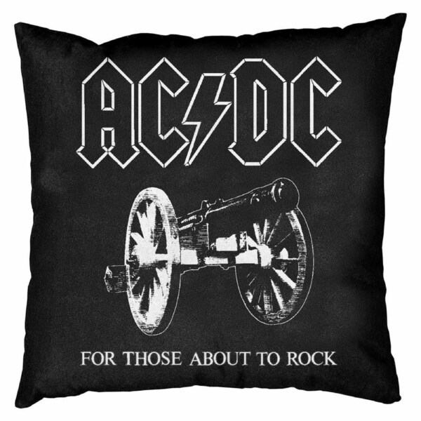 ACDC About To Rock Cannon Cushion Pillow
