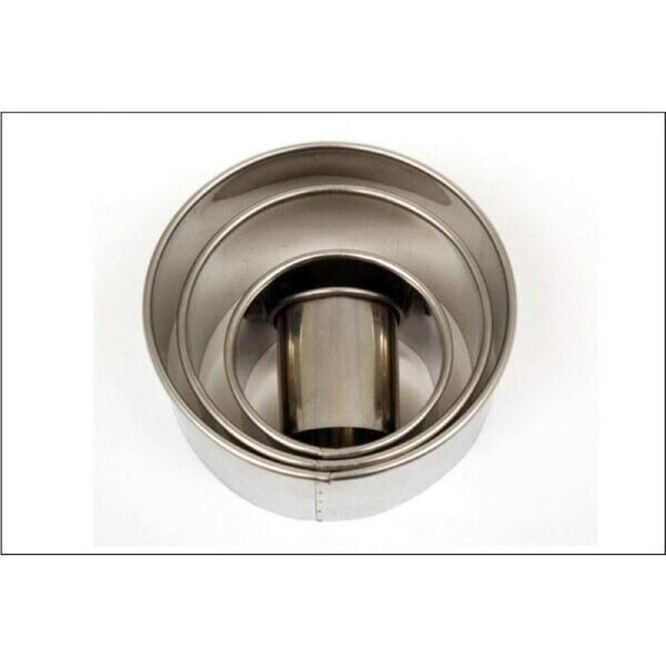 D-Line Deep Plain Cookie Cutters Set of 4