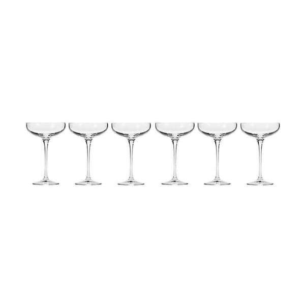 Krosno Harmony Champagne Coupe 240ml 6 Piece Set