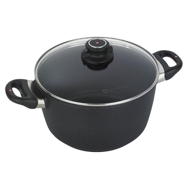 Swiss Diamond XD Induction Casserole Deep 24cm 5.2L