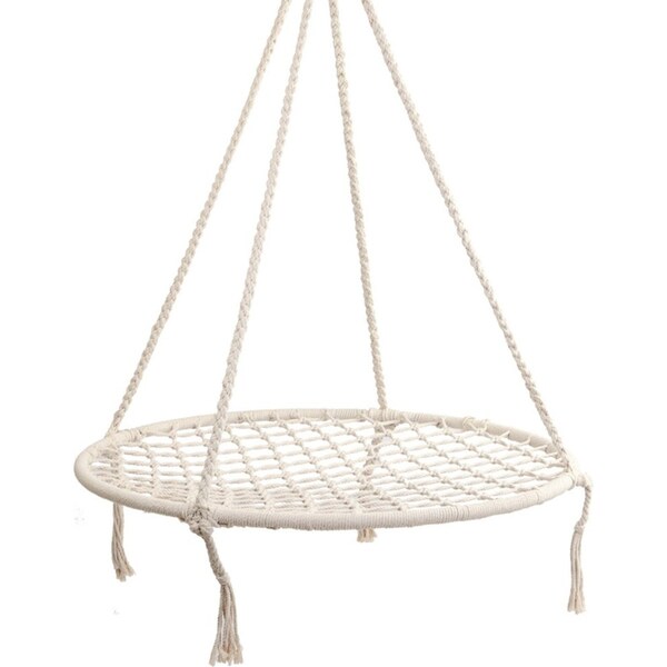Kids Nest Hammock Swing Chair - Grey - 120KG Capacity