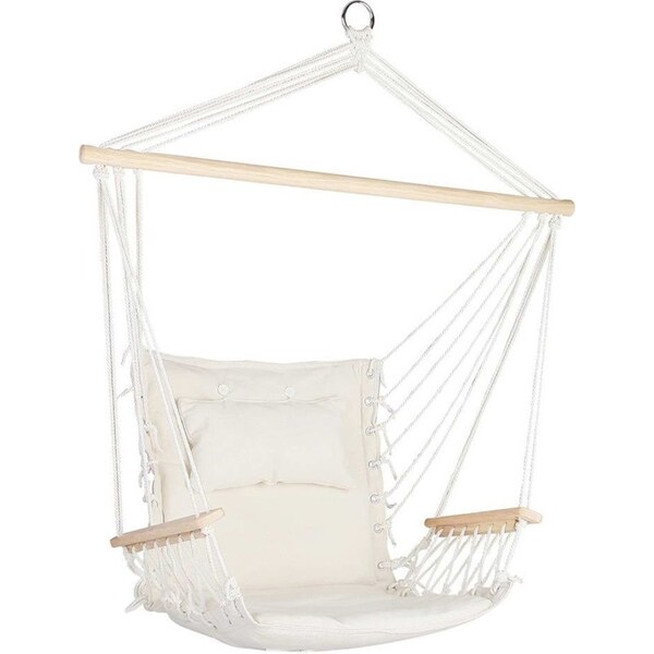 Hammock Swing Chair - Cream - 120KG Capacity