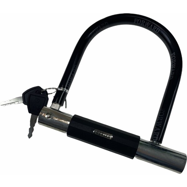 Bicycle Hardware U Lock Heavy Duty Keyed Bike Long Shackle Scooter Strong