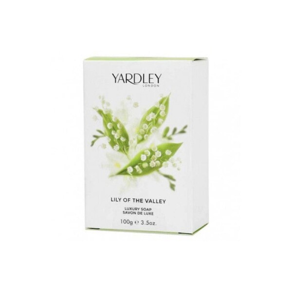Yardley London Lily Of The Valley Moisturising Vegan Soap Bar Light Floral 100g