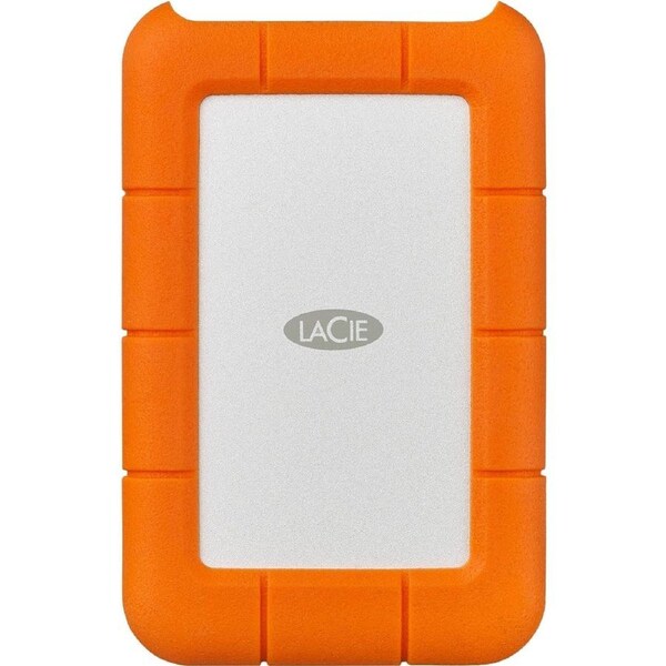LaCie 4TB Rugged USB 3.1 Gen 1 Type-C cable External Portable Hard Drive