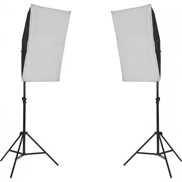 2200W Photo Studio Soft Box Light Stand Kit