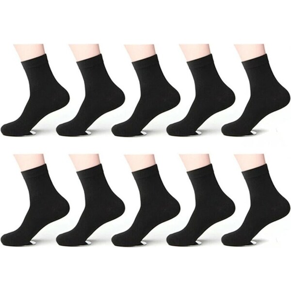 10pairs Mens Bamboo Fibre Socks