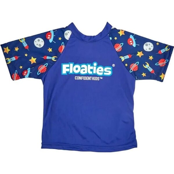 Floaties Rash Vest - Boys 2-4 years - Blue Space Spint