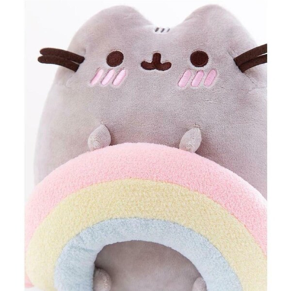 Gund Pusheen the Cat with Rainbow Plush 24cm