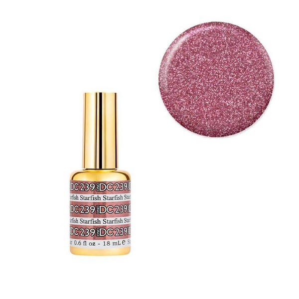 DND 239 Starfish - DC Mermaid Collection Nail Gel Polish 18ml