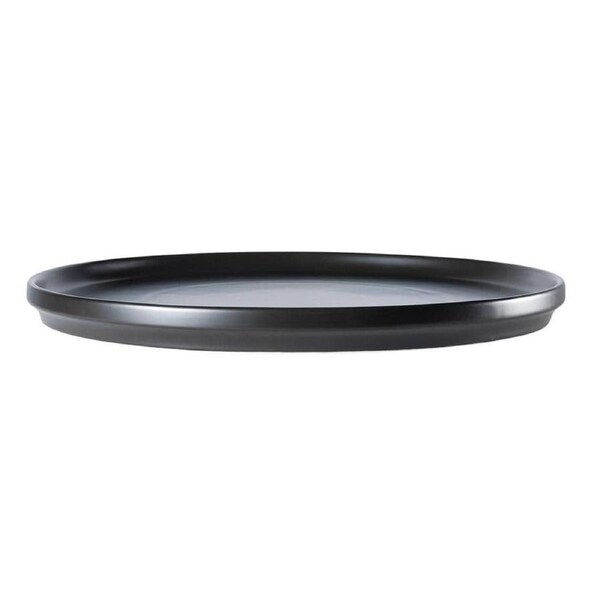 Alex Liddy Share Round Stoneware Serving Platter 32cm Black