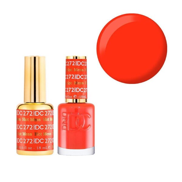 DND 272 Hot Mess - DC Collection Nail Gel Polish 18ml