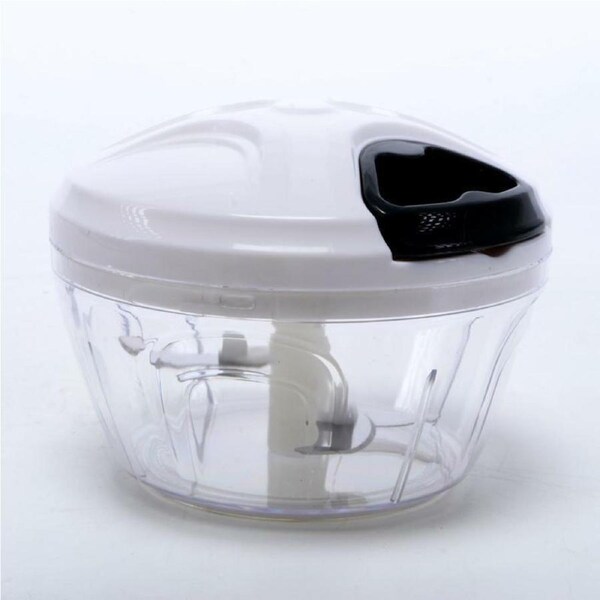 Ozoffer Easy Manual Mini Chopper Food Processor 400ml Pull Handle Vegetable Meat Chopper