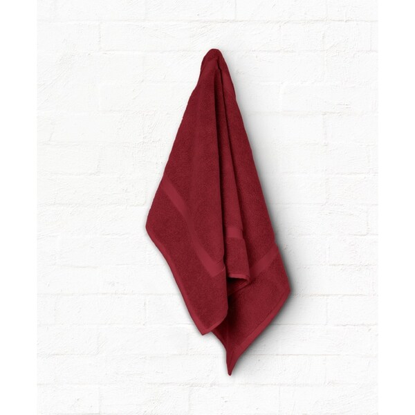 Ardor St Regis Collection 50x80cm Cotton Mat Bath Toilet Bathroom Berry