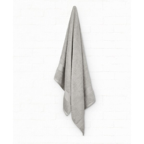 Ardor St Regis Collection 68x140cm Bath Soft Bathroom/Toilet Cotton Silver