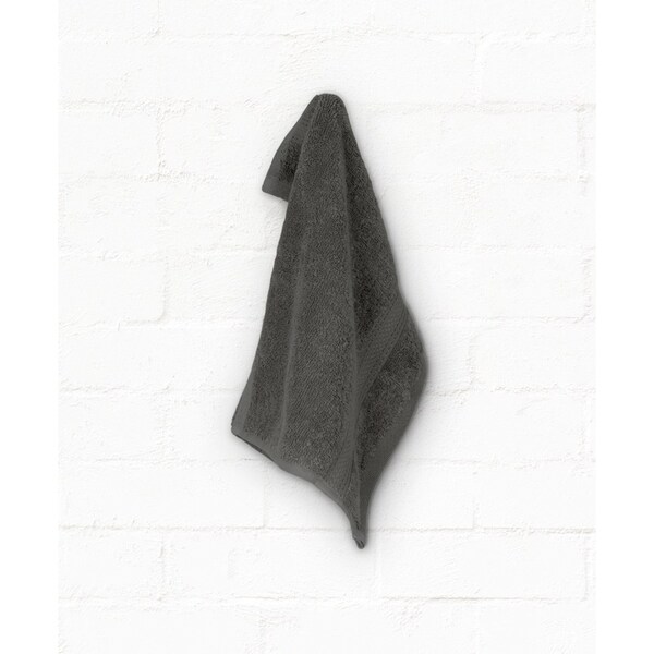 Ardor St Regis Collection 32x32cm Cotton Face Washer/Soft 600GSM Charcoal
