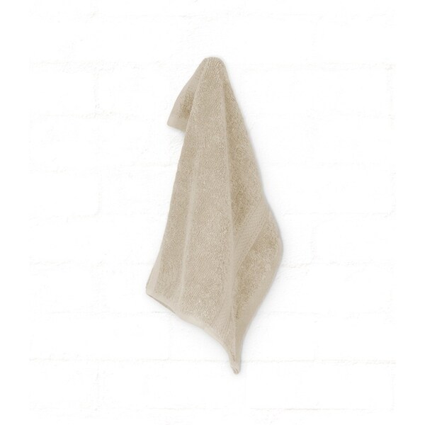 Ardor St Regis Collection 32x32cm Cotton Face Washer/Soft 600GSM Stone