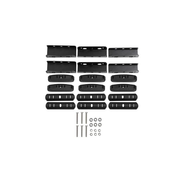 Rhino Rack RCP Roof Rack Base Kit (x6) RCP76-BK