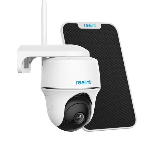 Reolink Wireless Security Camera Outdoor PTZ Argus PT with Solar Panel