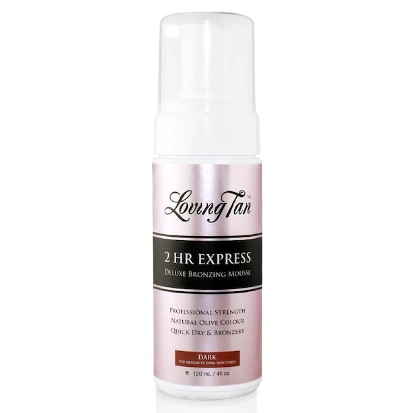 Loving Tan 2 HR Express Dark Self Tanning Mousse 120ml