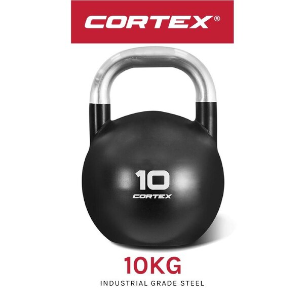 CORTEX 10kg Commercial Steel Kettlebell V2